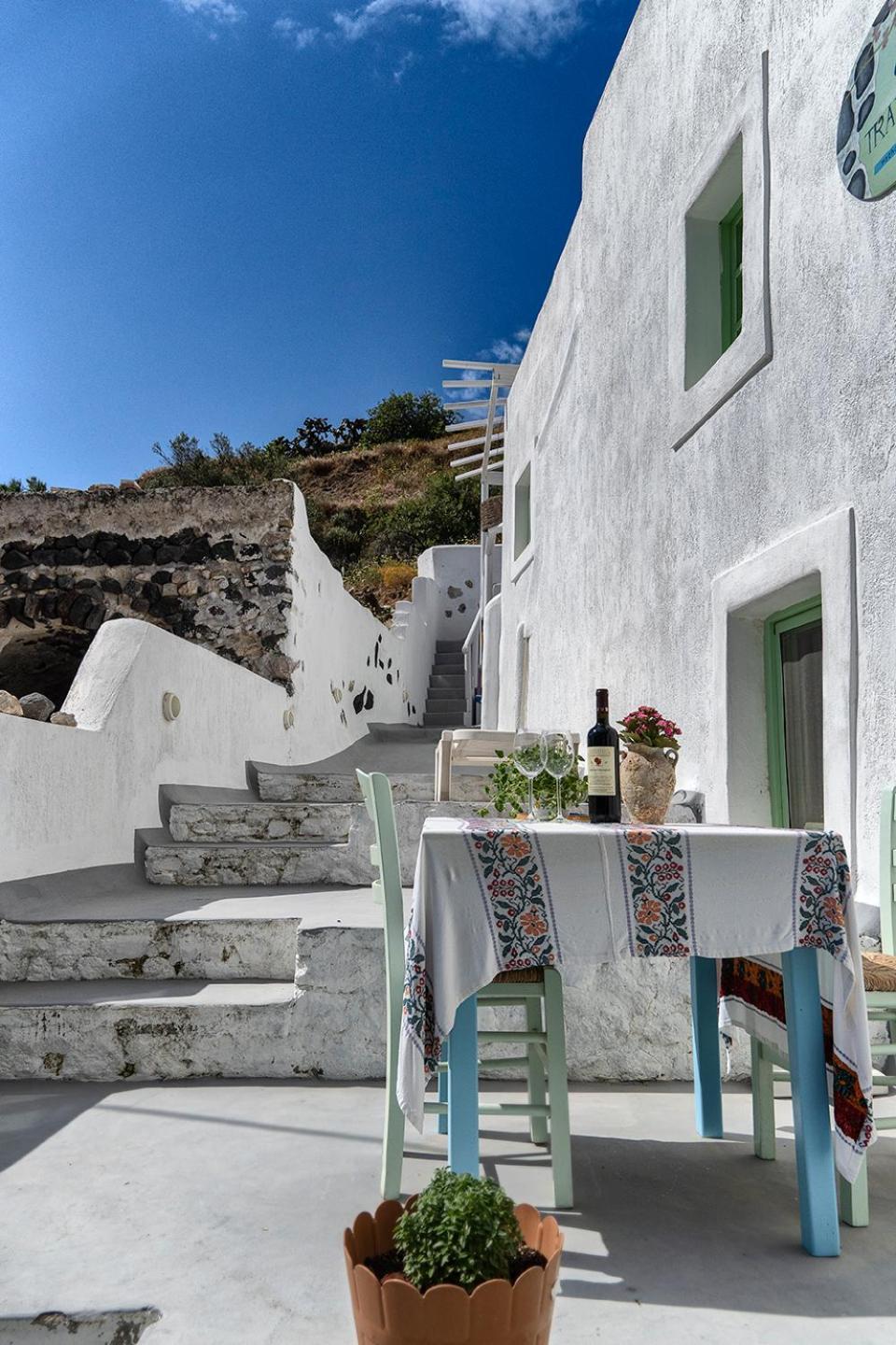 Mythos Traditional Stonehouse Kamári Exterior foto
